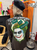 Joker Queen 'Why So Serious' Contrasting Jacket - Punk Rock Statement