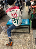 1977 Hand - Painted Skull Overshirt – Vintage Punk Jacket | Reworked - Reckless Swagger