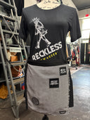 Black Houndstooth Halfmoon Skirt Authentic Tartan Black Houndstooth