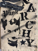 Soo Catwoman Painted Punk Kilt