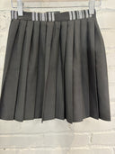 BLACK MENZIES HALFMOON SKIRT – WYND PLEATED