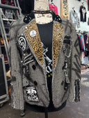 True Punk Houndstooth Leopard