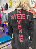 Sweet Revenge Pinstripe Punk Blazer
