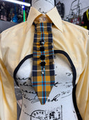 Black Widow Goldenrod Plaid