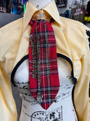 Bad *$$ Punk Pins Red Tartan