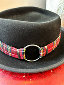 Black Bailey Pork Pie Fedora Hat