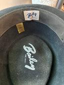 Black Bailey Pork Pie Fedora Hat
