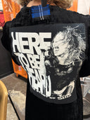 Custom crushed velvet coat Story of the Slits Punk Rock Tartan
