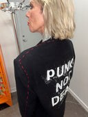 Anarchy Punk Not Dead - Painted Splatter Jacket
