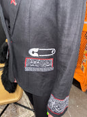 Who's Going To Stop Me? Painted Punk Pin Blazer