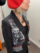 Who's Going To Stop Me? Painted Punk Pin Blazer