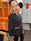 Marilyn Monroe & Puppy Pic Pinstripe Classic - Upcycled with Love