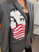 Unisex Green Day Jacket Sharkskin 21st Century Breakdown album
