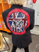 The Ramones Painted Jacket - A Legendary Punk Tribute