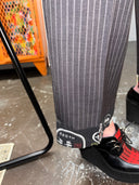 Pinstripe Wool Suit - Asian Punk Edge | Stylish & Daring