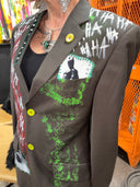 Joker Queen 'Why So Serious' Contrasting Jacket - Punk Rock Statement