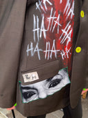 Joker Queen 'Why So Serious' Contrasting Jacket - Punk Rock Statement