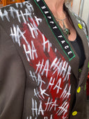 Joker Queen 'Why So Serious' Contrasting Jacket - Punk Rock Statement