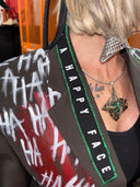 Joker Queen 'Why So Serious' Contrasting Jacket - Punk Rock Statement
