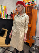 Princess Grace Coat - Black Safety Pins & Sharp Attitude