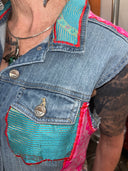 Tassel Paisley Patchwork Vest - Music Festival Fashion