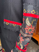 Luxury Silk Suit - Classic Elegance with a Velvet Twist