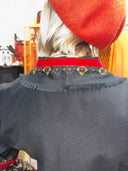 Luxury Silk Suit - Classic Elegance with a Velvet Twist