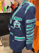 Painted Rebel Lettering & Reversed Tailcoat – Distressed, Defiant & Daring