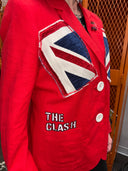 The Clash "London Calling" – Tapestry Union Jack Jacket for Iconic Rebels