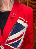 The Clash "London Calling" – Tapestry Union Jack Jacket for Iconic Rebels