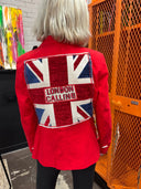 The Clash "London Calling" – Tapestry Union Jack Jacket for Iconic Rebels