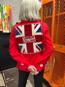 The Clash "London Calling" – Tapestry Union Jack Jacket for Iconic Rebels