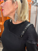 Black Red Punk Dress and Pettycoat Combo