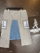 Felted Grey Wool and Denim Reckless Re-JIG