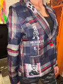 Plaid Harley Quinn - Joker Detailed Jacket