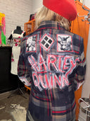 Plaid Harley Quinn - Joker Detailed Jacket