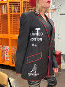 Pinstripe Blazer Red Edging Limited Edition