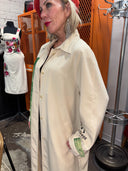 Trench Coat PIL - Painted "This is not a Love song"