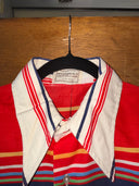 The County Seat Stripped Pointed Collar