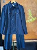 Lee Suit Concert Worn Navy Blue
