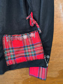 Steampunk in Scotland: Black and Red Tartan Jacket