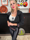 Donna Karan Black Label Wrap Joker Jacket