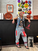 Vintage Boyfriend Jeans - Stars & Heart Details Relaxed Fit | Reckless Swagger