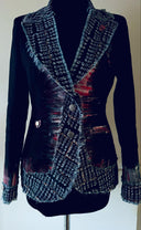 Tattered & Edgy Painted Fashionista Dream Jacket