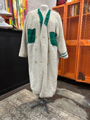 Rock N Roll Oversized Comfy Full Length Sherpa Coat