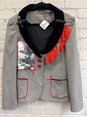 Alice Velvet Shawl Jacket - Reckless Swagger