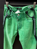 ANTONY MORATO Green Jeans with Suspenders - Reckless Swagger