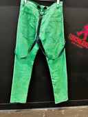 ANTONY MORATO Green Jeans with Suspenders - Reckless Swagger
