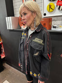 Army Knit "State of Independence" Overshirt - Military Punk Statement - Reckless Swagger