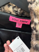 Betsy Johnson Leopard Print Bolero Jacket - Vintage Designer Statement Piece - Reckless Swagger